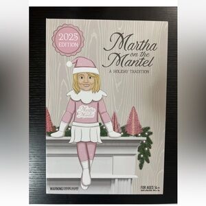 Martha On The Mantle 2025 Edition 12 In. Plush Collectible Figurine New Sealed